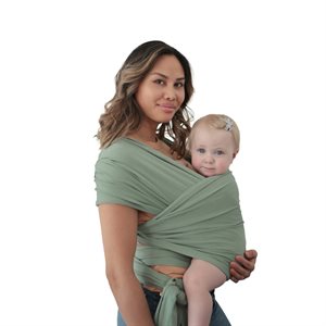 Mushie Baby Carrier Wrap - Roman Green